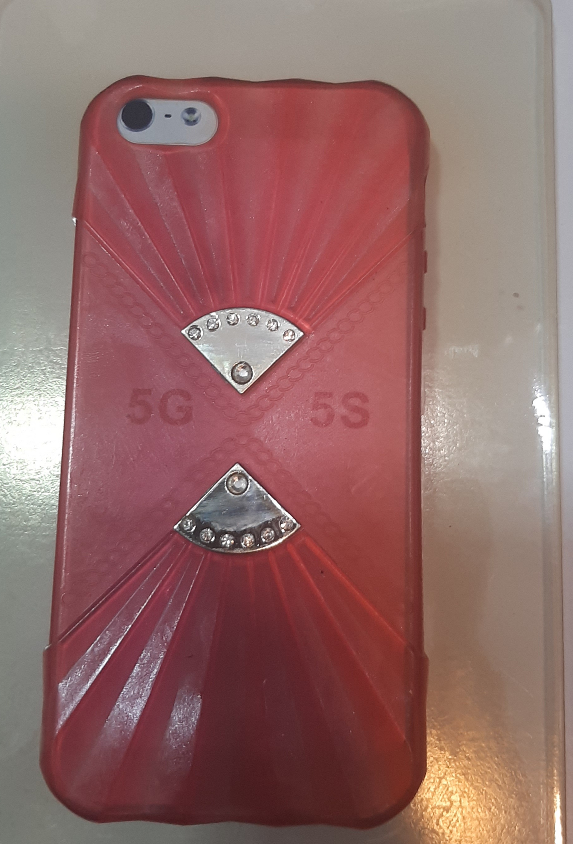 کاور ژله ای رنگی طرحدار ایفون اپل 5G..5S